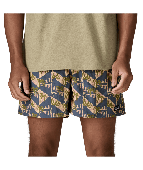 Patagonia Men's Baggies™ Shorts 5" - Jaguar Geo: Dolomite Blue