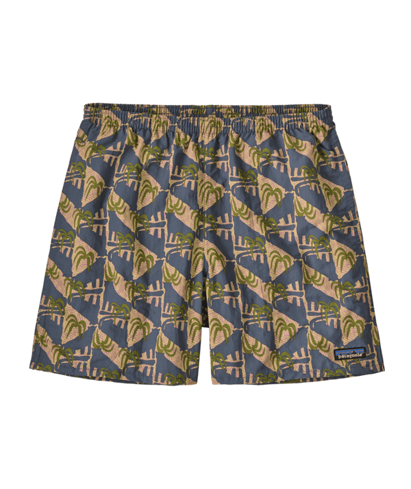 Patagonia Men's Baggies™ Shorts 5" - Jaguar Geo: Dolomite Blue