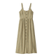 Patagonia Women's Garden Island Midi Sun Dress - Rapids: Weathered Stone