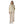 Patagonia Women's Retro Pile Fleece Hoody - Natural W/ Ellwood Green