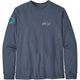 Patagonia Men's Lightweight Unity Fitz Wildrise Crewneck sweatshirt - New Navy