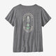 Patagonia Women's Clean Climb Bloom Pocket Responsibili-Tee T-shirt - Gravel Heather