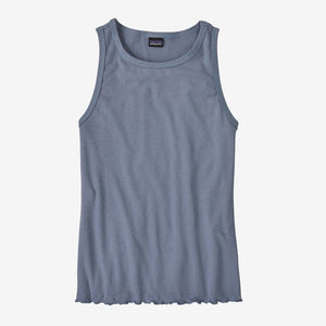 Patagonia T-shirt Small Patagonia Women's Rib-Knit Tank Top - Light Plume Grey