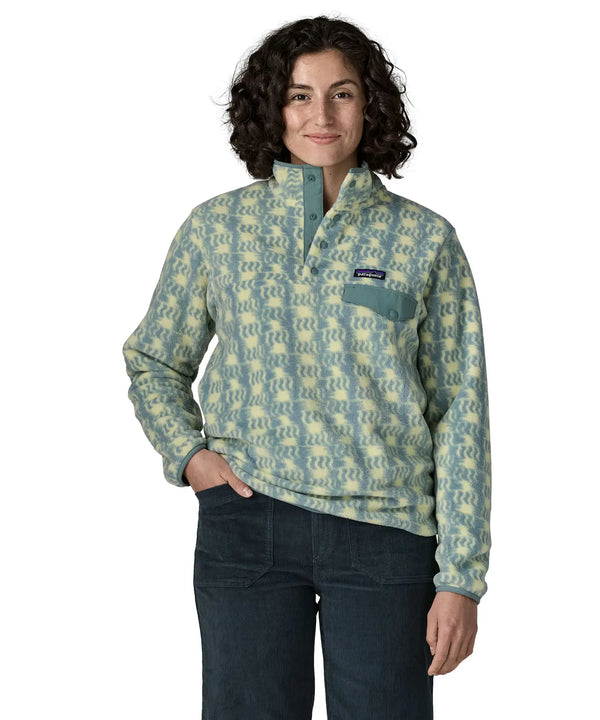 Patagonia Women's Synchilla Marsupial Fleece - Sun Quilt: Blue Sage