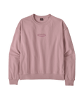 Patagonia Women's '95 Oval Logo Daily Crew Sweatshirt - Quiet Violet