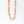 Pineapple Island Jewellery Ahiki Natural Bead Necklace by Pineapple Island - Orange