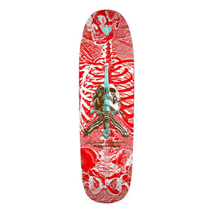 Powell + Peralta Skateboard Decks Powell Peralta 9.26”  Ray Rodrigues FLIGHT Skateboard Deck Skull & Sword Red / White