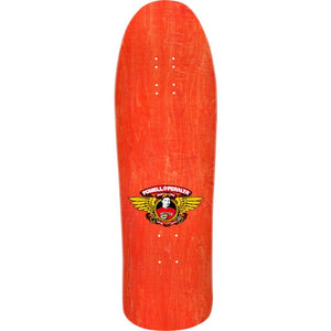 Powell + Peralta Skateboard Decks Powell Peralta Bucky Lasek Stadium Reissue Skateboard Deck Orange - 10 x 31.5