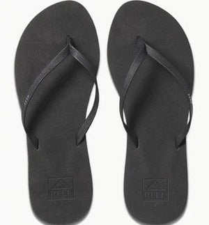 Reef Flip Flops 4 (UK) / Matt black Reef Bliss Nights Women's - Black Patent/Tan