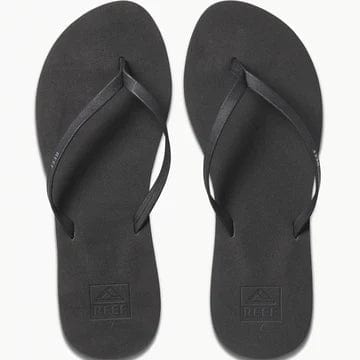 Reef Flip Flops 4 (UK) / Matt black Reef Bliss Nights Women's - Black Patent/Tan