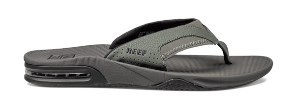 Reef Flip Flops Reef Fanning Mens - Grey/Black