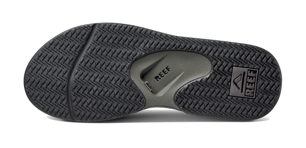 Reef Flip Flops Reef Fanning Mens - Grey/Black