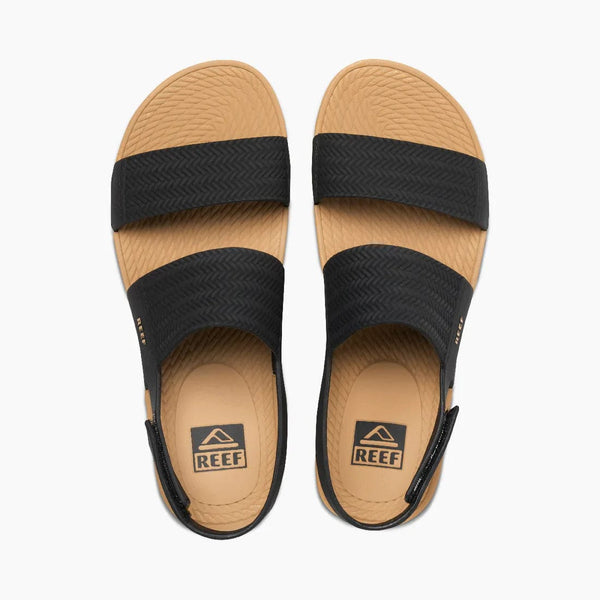 Reef Flip Flops Reef Water Vistas Womens - Black/Tan