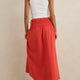 Rhythm - Alana Tie Side Maxi Skirt