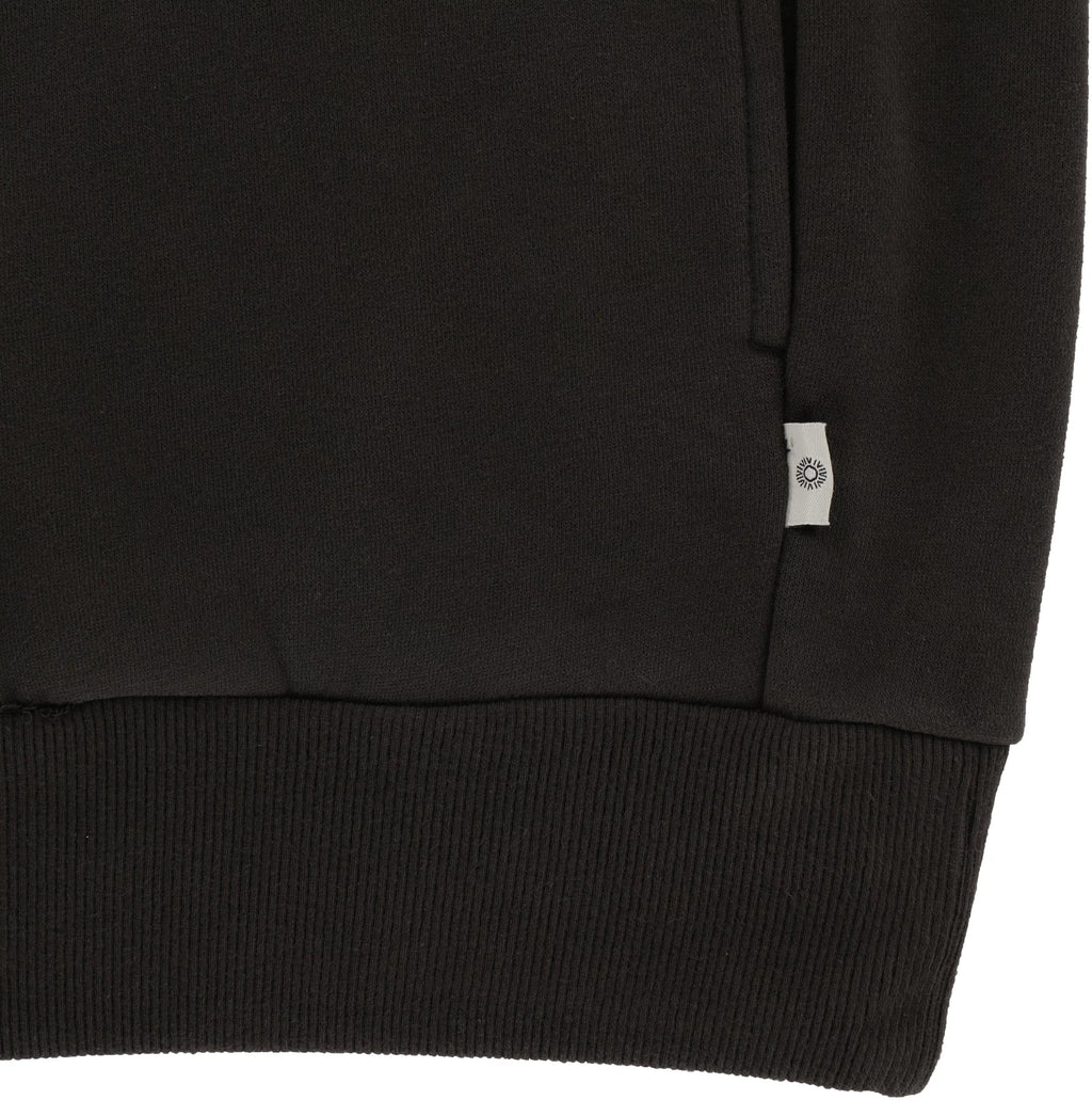 Rhythm Fleece Rhythm Clasic Crew Fleece Sweat - Vintage Black