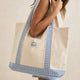 Rhythm Lola Check Tote Bag - Blue