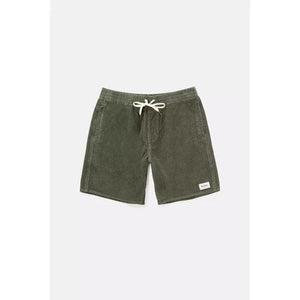 Rhythm Shorts Rhythm Classic Cord Jam Shorts in Olive