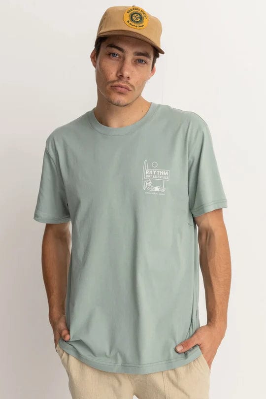 Rhythm T-shirt Rhythm Lull T-Shirt Seafoam