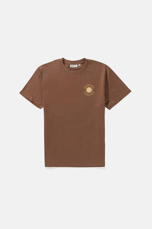 Rhythm T-shirt Rhythm Sun Life Ss T-Shirt in Chocolate