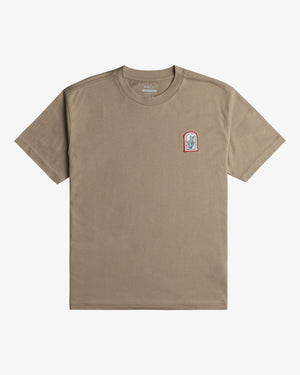 Rvca T-shirt RVCA Sandstorm T-Shirt - Dark Khaki