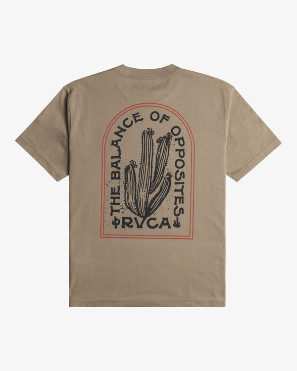 Rvca T-shirt RVCA Sandstorm T-Shirt - Dark Khaki