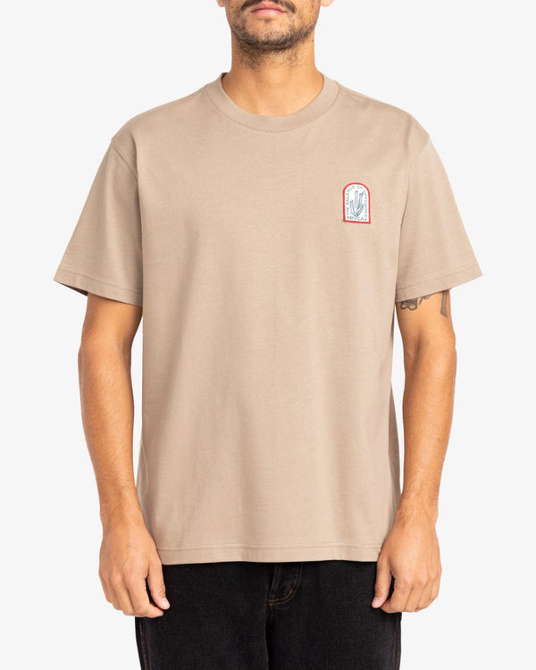 Rvca T-shirt RVCA Sandstorm T-Shirt - Dark Khaki