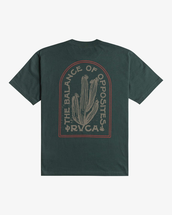 Rvca T-shirt RVCA Sandstorm T-Shirt - Hunter Green