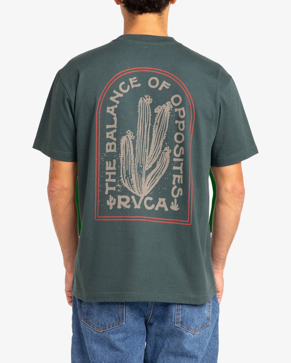 Rvca T-shirt RVCA Sandstorm T-Shirt - Hunter Green