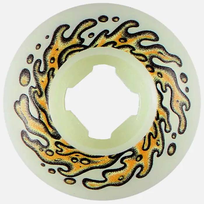 Slime Balls OG Eggs GITD Mini Chubbies 99a Skateboard Wheels - 45mm