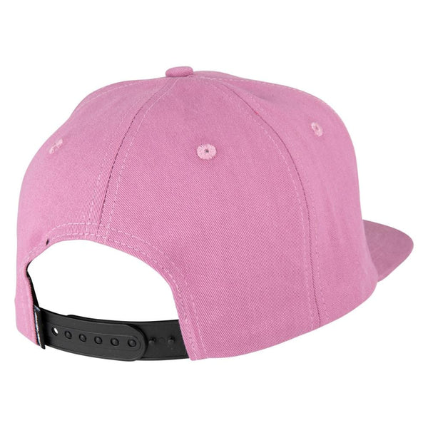 Santa Cruz Hats Santa Cruz Cap Melting Hand Snapback in Dusty Pink