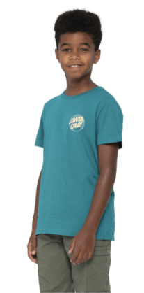 Santa Cruz Kids T-Shirt 6-8 SANTA CRUZ YOUTH GRID DELTA DOT T-SHIRT