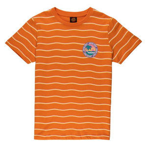 Santa Cruz Kids T-Shirt 6-8 Santa Cruz Youth Paradise Break Apricot Wave T-Shirt