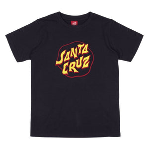 Santa Cruz Santa Cruz Youth Dream Dot T-Shirt - Black