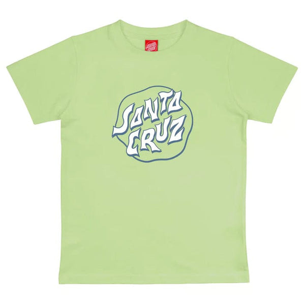 Santa Cruz Santa Cruz Youth Fever Dream Dot T-Shirt - Matcha