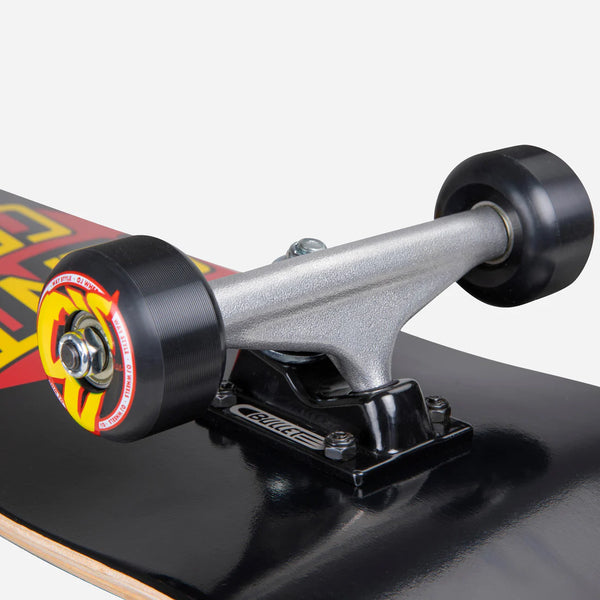 Santa Cruz Classic Dot Full Complete Skateboard 8" x 31.25" - Black