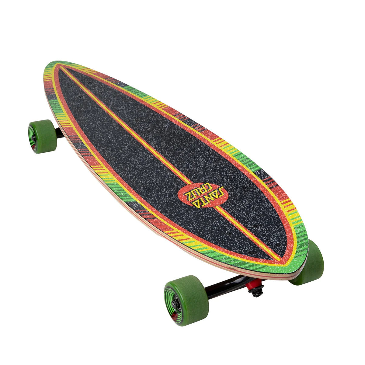 Santa Cruz Serape Dot Longboard Skateboard - 33"