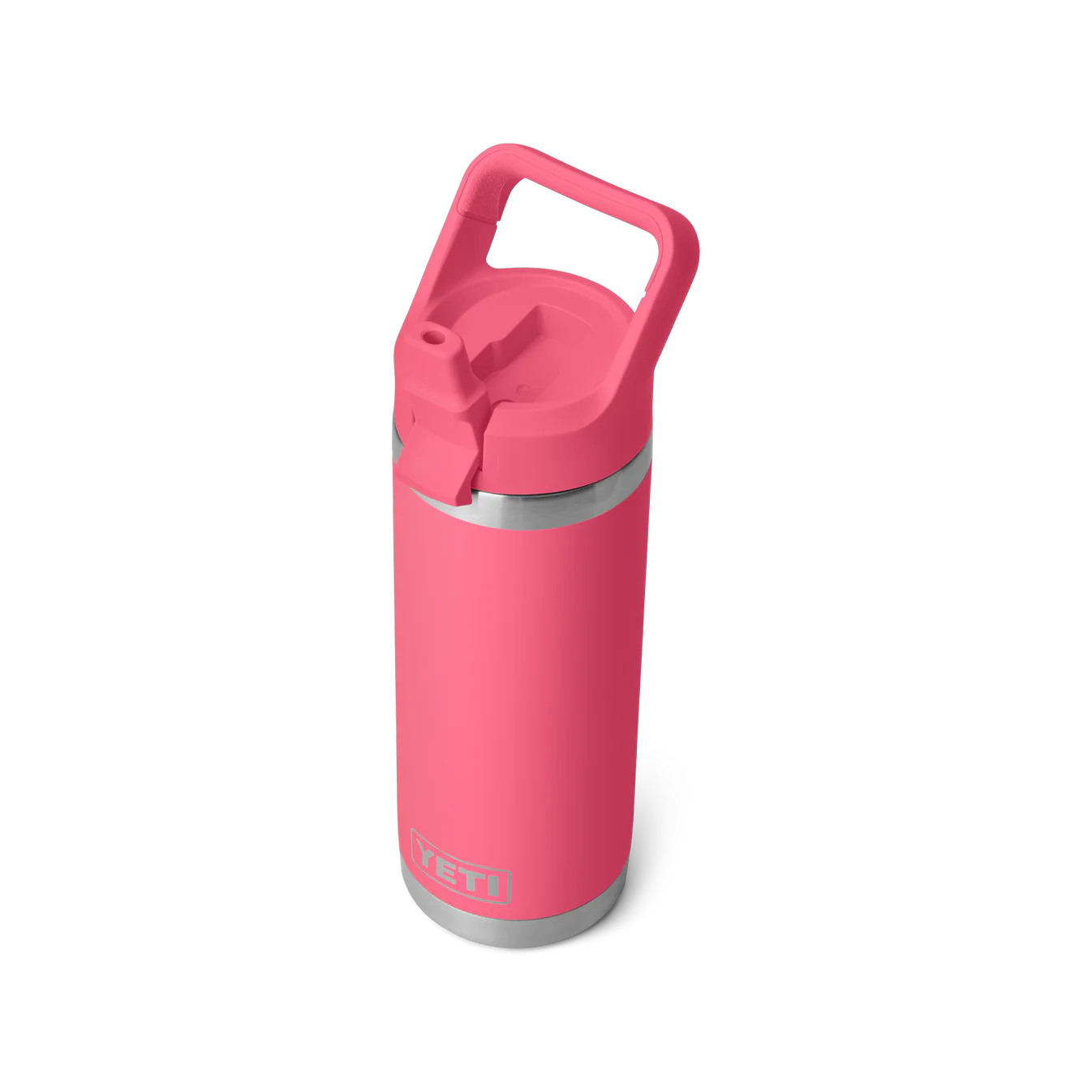 YETI RAMBLER 18OZ COLOUR STRAW BOTTLE - TROPICAL PINK