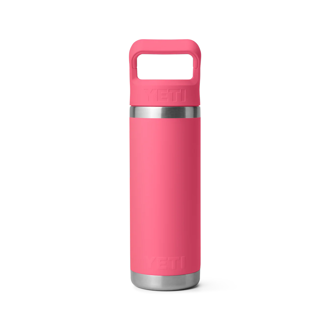 YETI RAMBLER 18OZ COLOUR STRAW BOTTLE - TROPICAL PINK