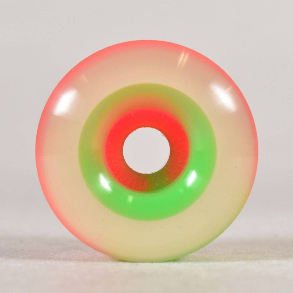 Spitfire Skateboards Spitfire Wheels Sapphire 90D Radial (Pink/Green) Skateboard Wheels 56mm
