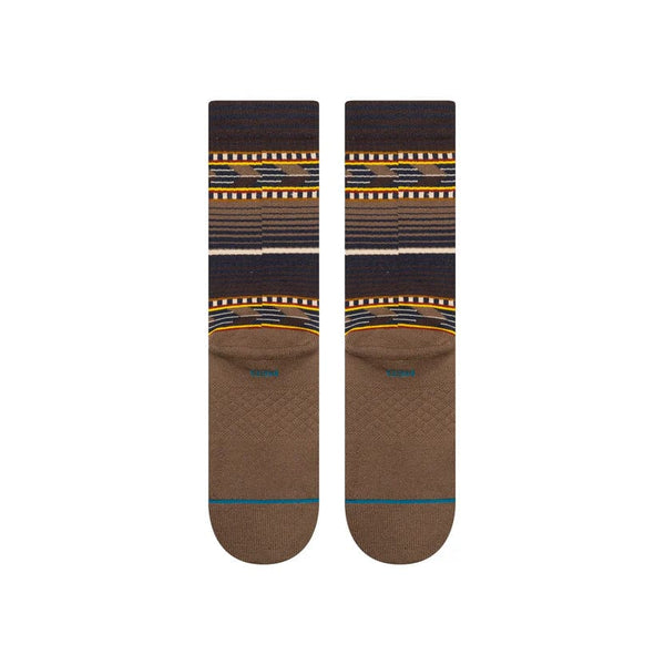 Stance Socks Stance - Cedar Rock Crew Sock - Brown