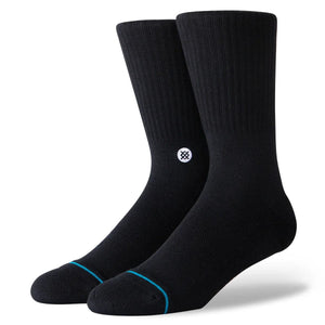 Stance Socks Stance Icon Crew Sock - Black / White