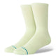 Stance Icon Crew Sock - Green Sand