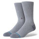 Stance Icon Crew Sock - Grey Heather