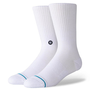 Stance Socks Stance Icon Crew Sock - White / Black