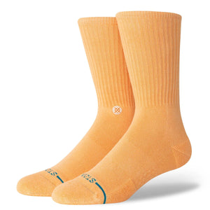 Stance Socks Stance Icon Washed Crew Sock - Peach