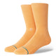 Stance Icon Crew Sock - Peach
