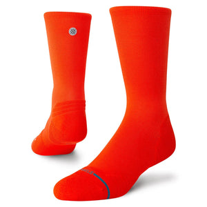 Stance Socks Stance Iconic Run Light Crew - Tomato