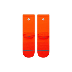 Stance Socks Stance Iconic Run Light Crew - Tomato