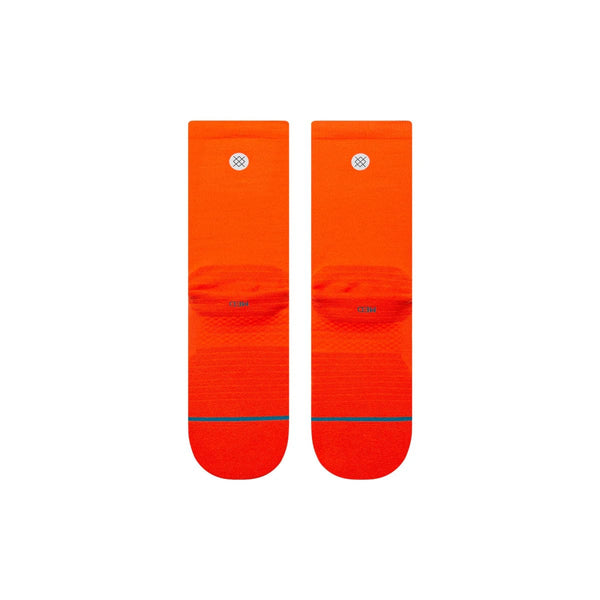 Stance Socks Stance Iconic Run Light Crew - Tomato