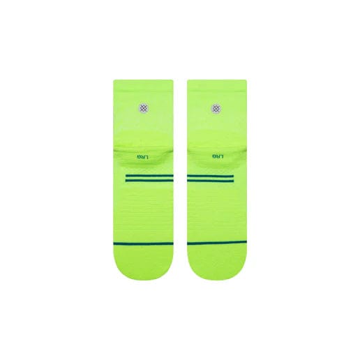 Stance Socks Stance Run Light Quarter Sock - Volt